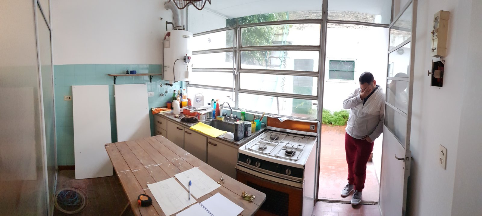 Cocina EB, detalle del mobiliario