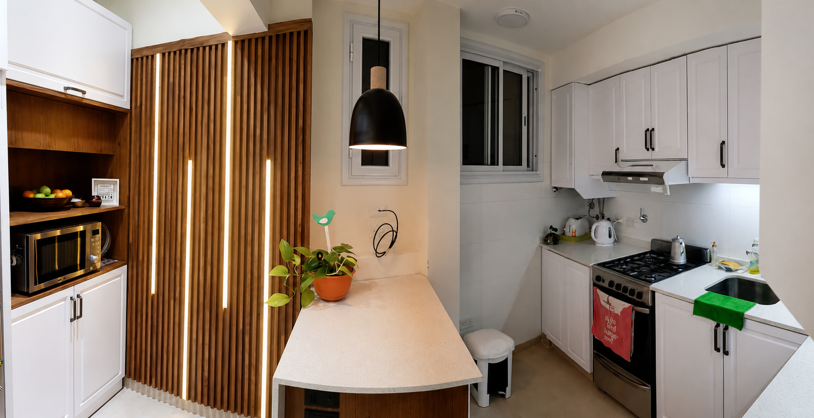 Cocina Caballito 3, cocina terminada