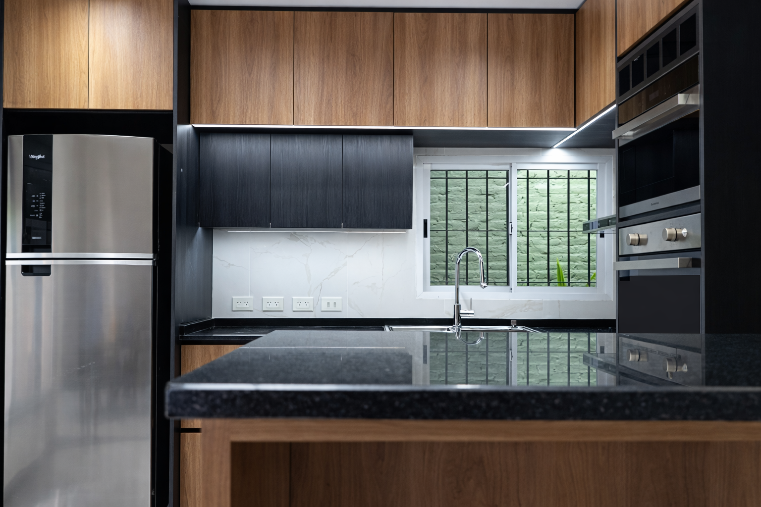 Cocina Atto, cocina terminada