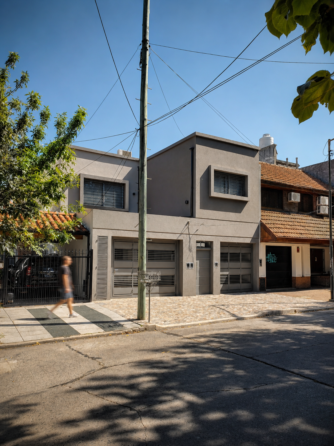 Casa Industria, vista general de la vivienda terminada
