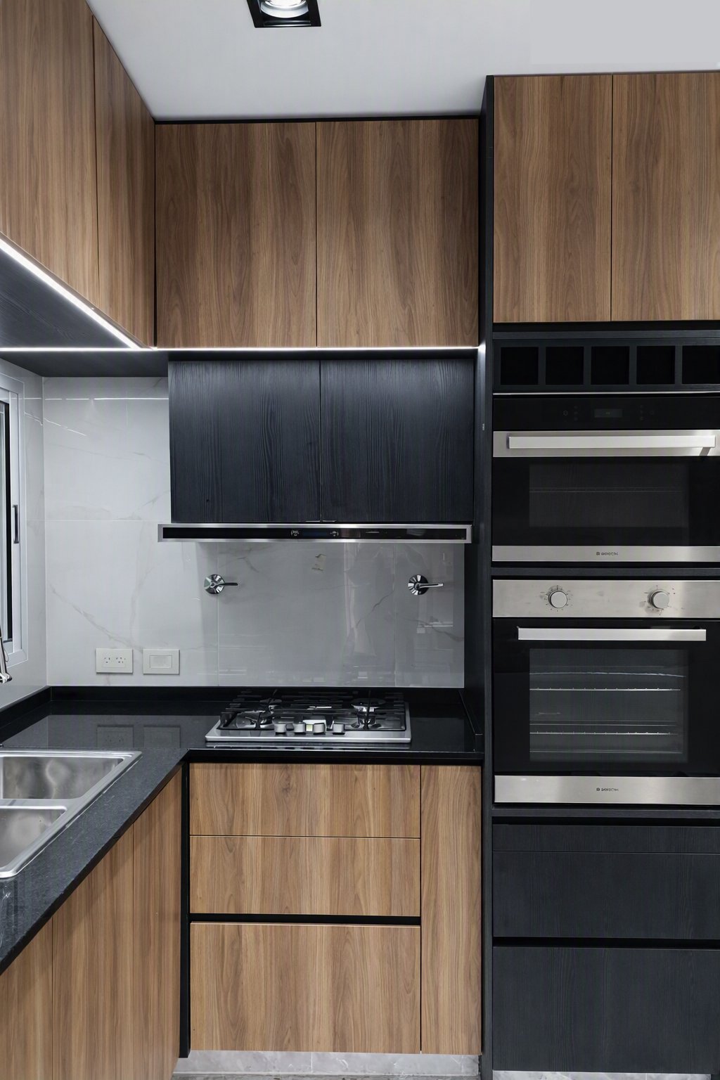 Cocina Atto, mobiliario a medida terminado