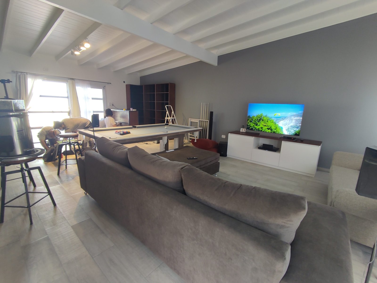 Casa Pirovano, interior terminado