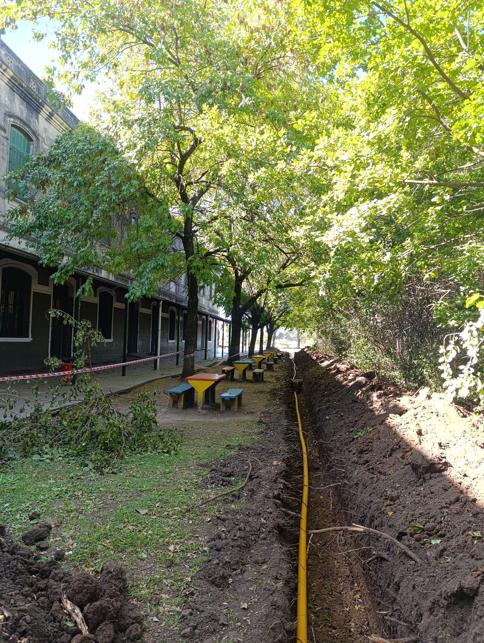 Gasoducto La Salle Catán, estación reguladora instalada