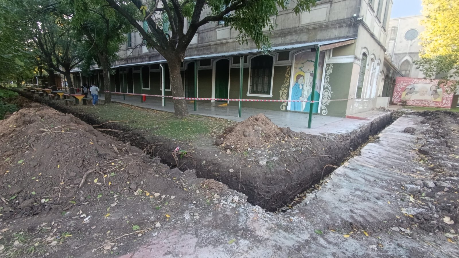 Gasoducto La Salle Catán, estación reguladora instalada