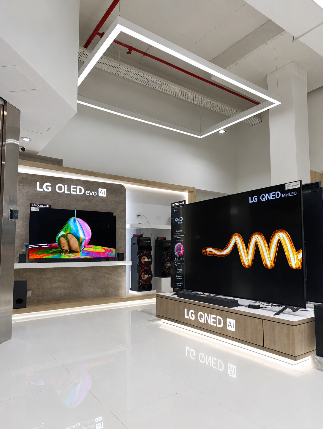 LG Store Unicenter, imagen del proyecto del local