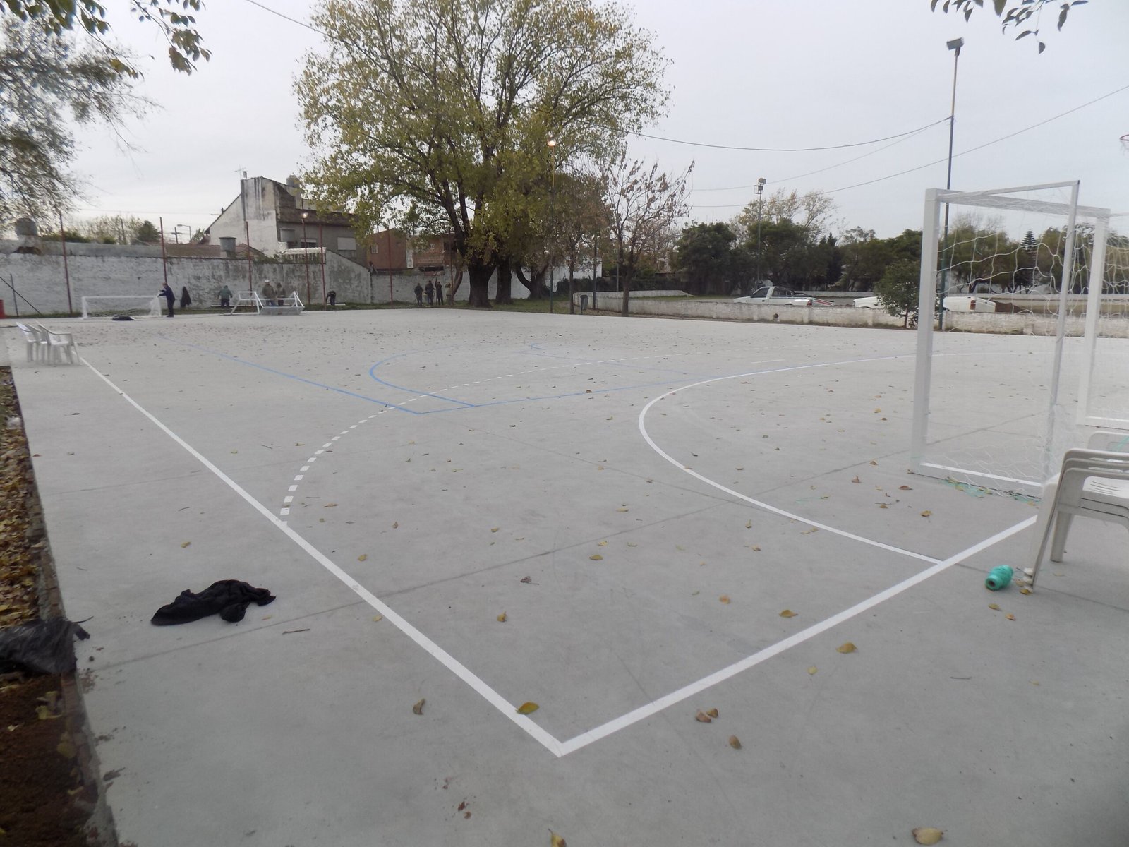 CEMEF San Martín, canchas y playones terminados