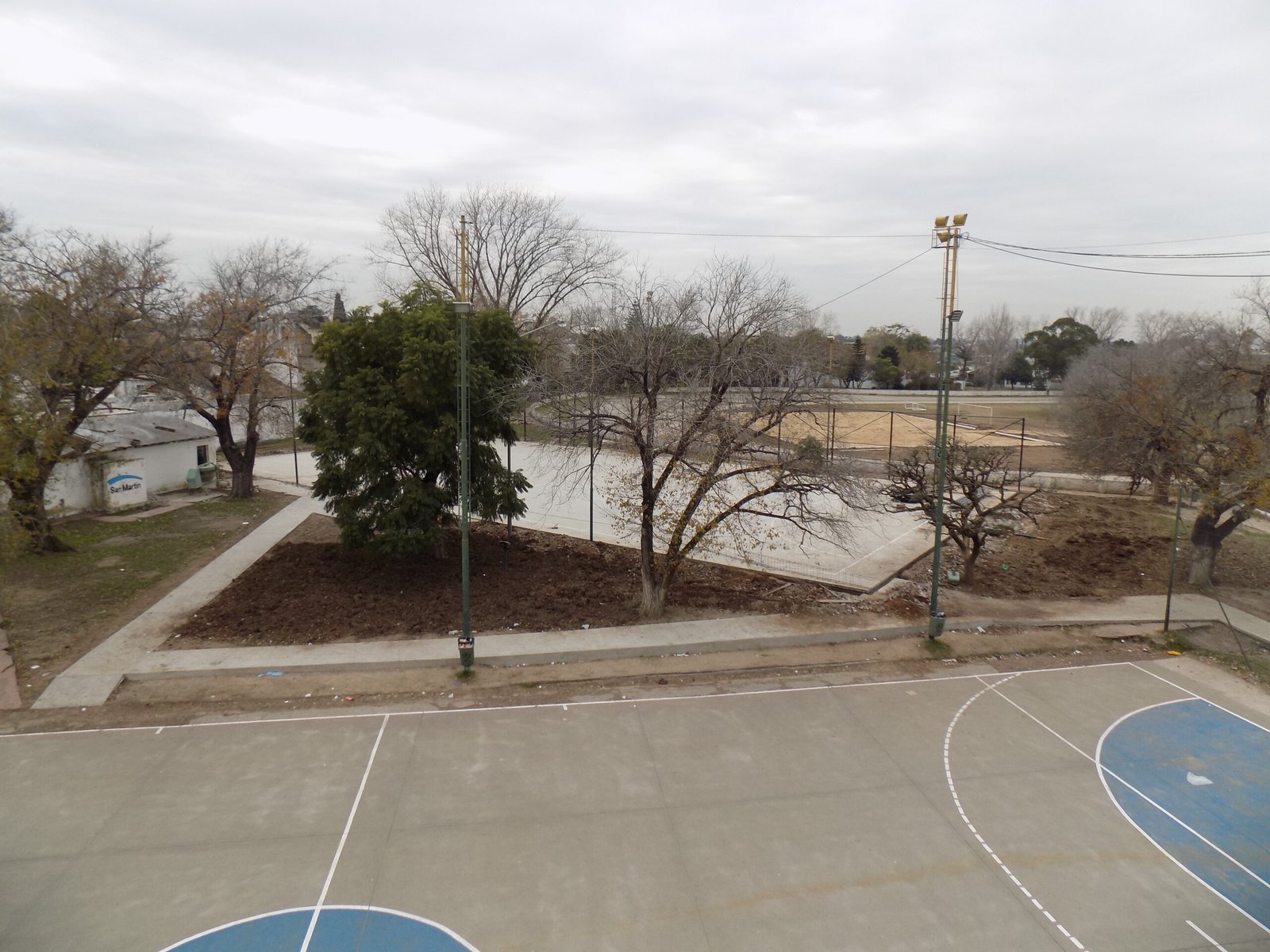 CEMEF San Martín, canchas y playones terminados