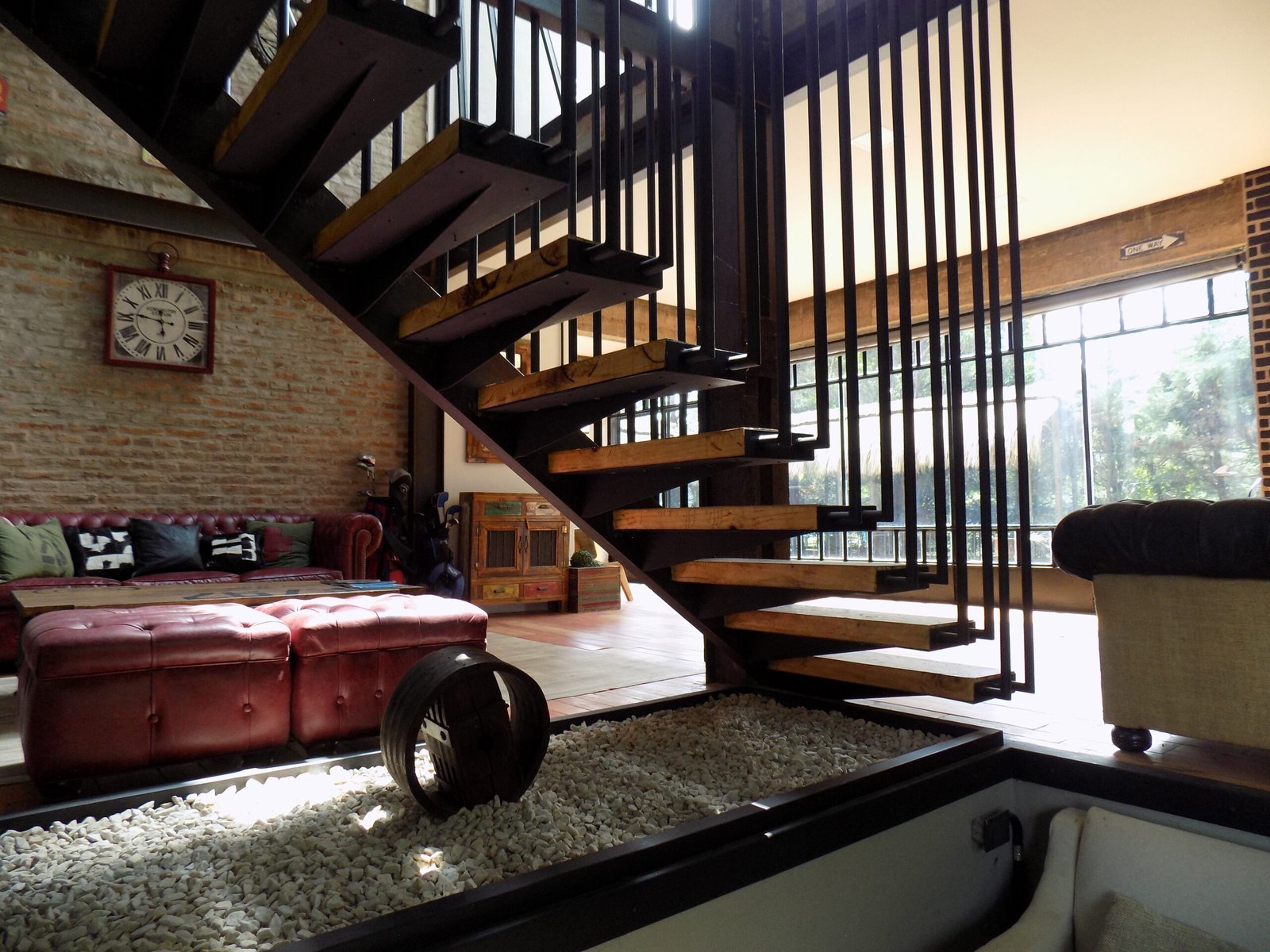 Casa Mangrullo, vista interior amplia