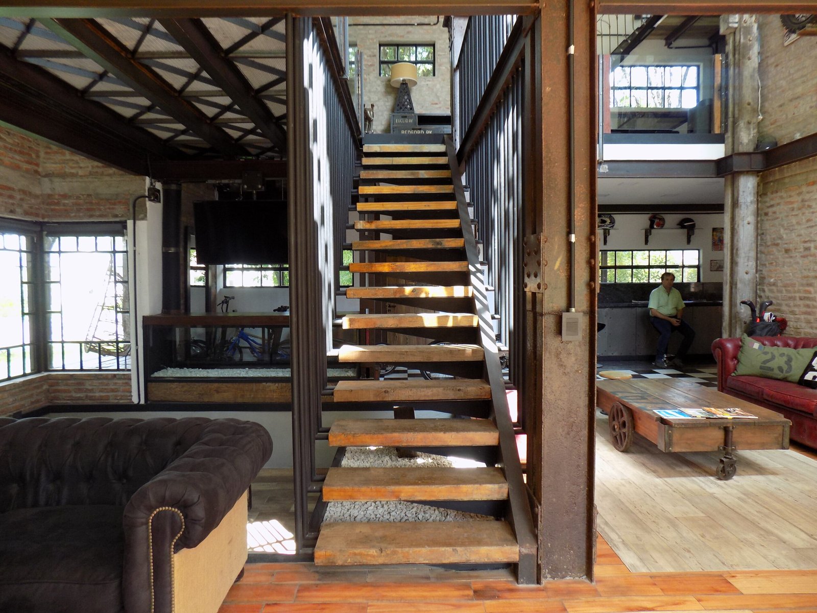 Casa Mangrullo, espacio de estar