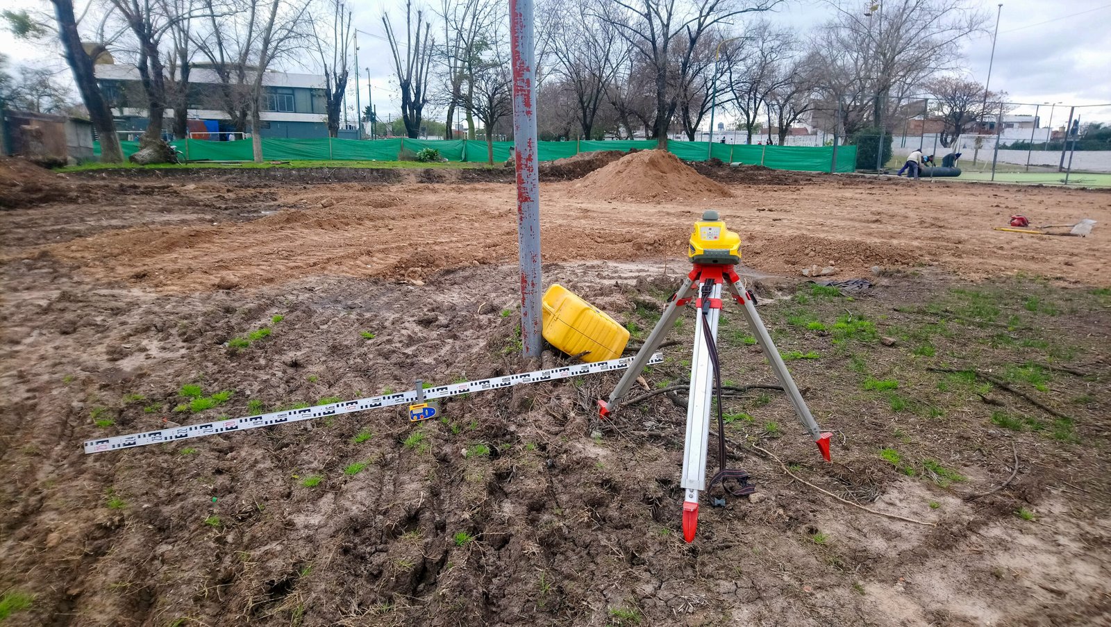 CEMEF San Martín, canchas y playones terminados