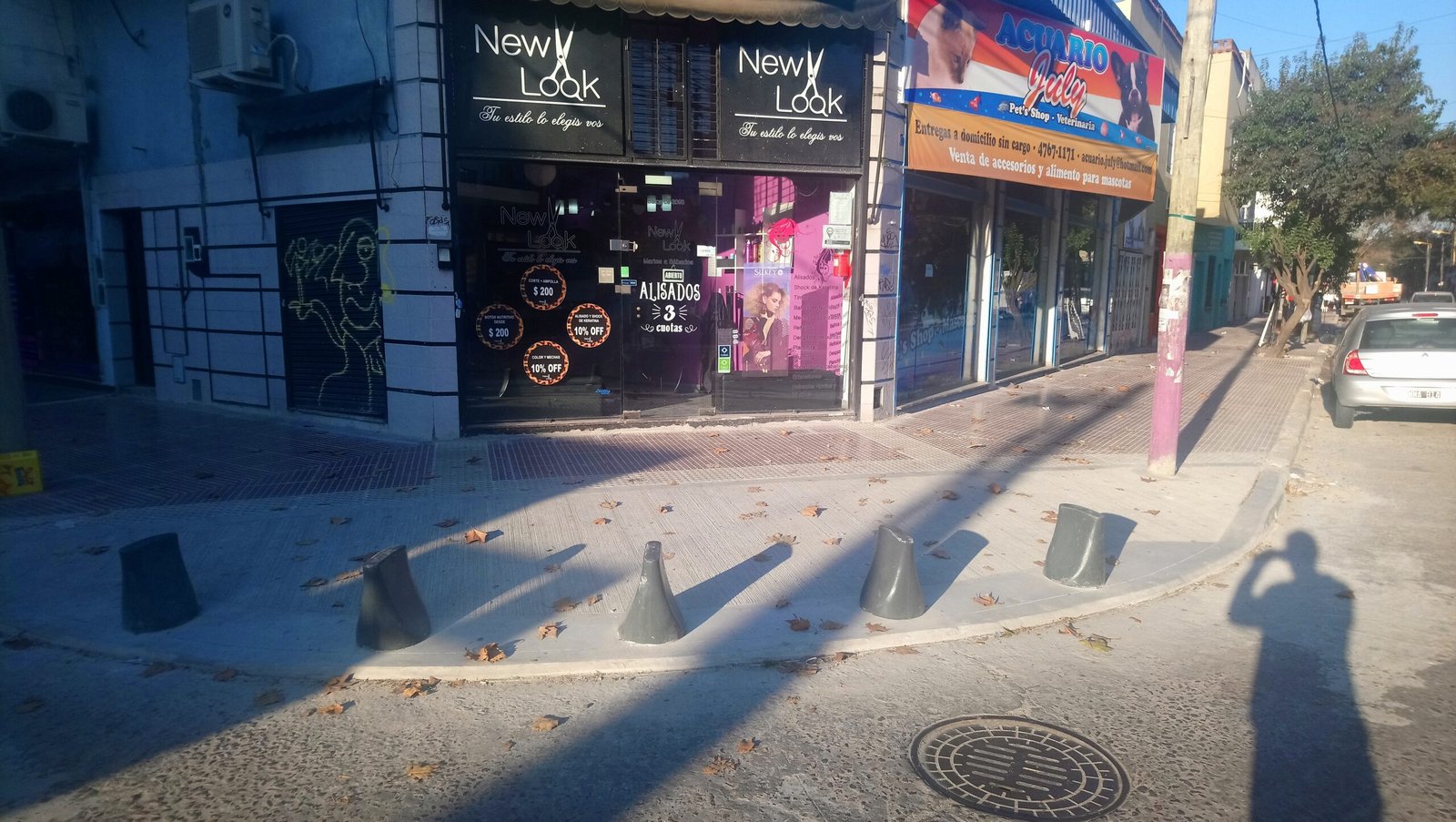 Centros comerciales San Martín, corredor comercial terminado