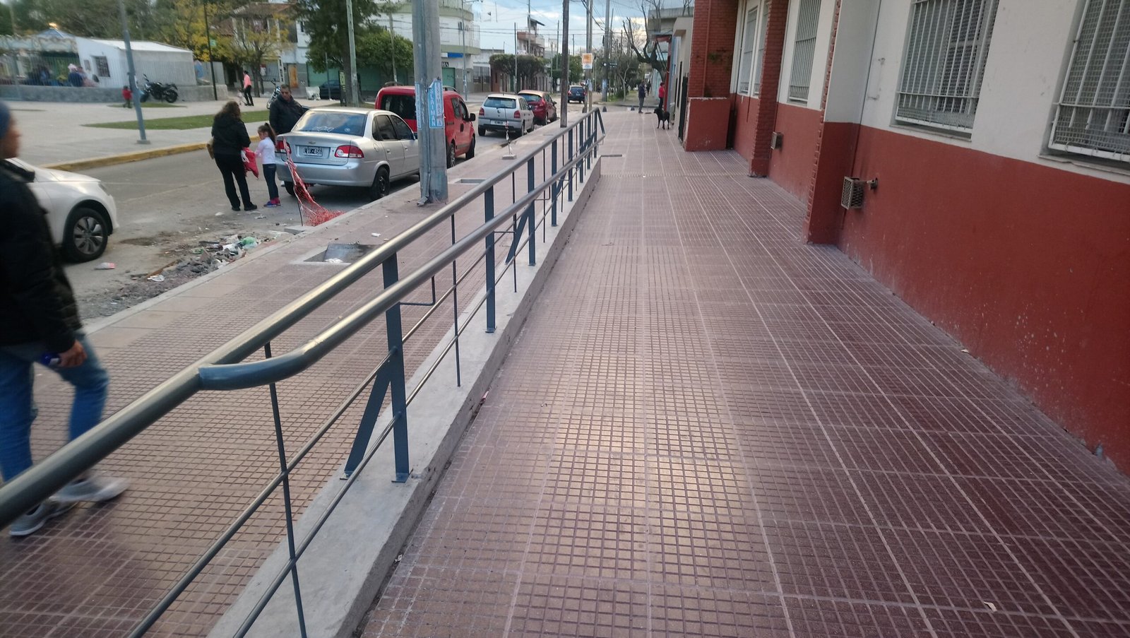 Centros comerciales San Martín, corredor comercial terminado