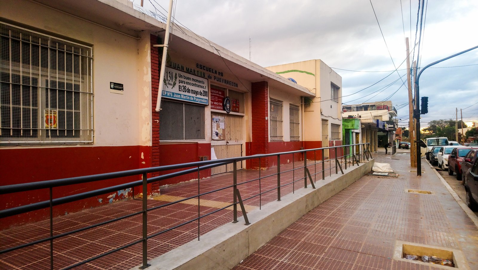 Centros comerciales San Martín, corredor comercial terminado
