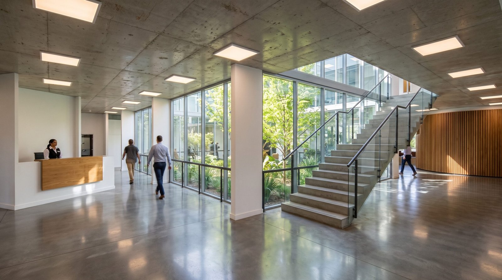 Escuela Secundaria La Salle Porres, render de la fachada