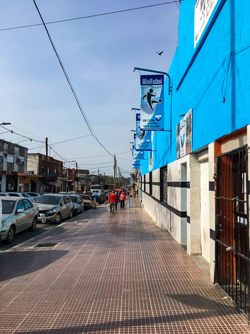 Centros comerciales San Martín, obra en ejecución