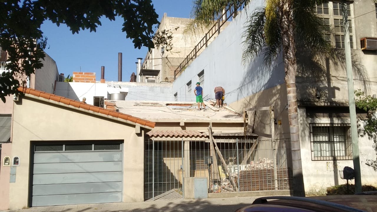 Casa Pirovano, obra en ejecución