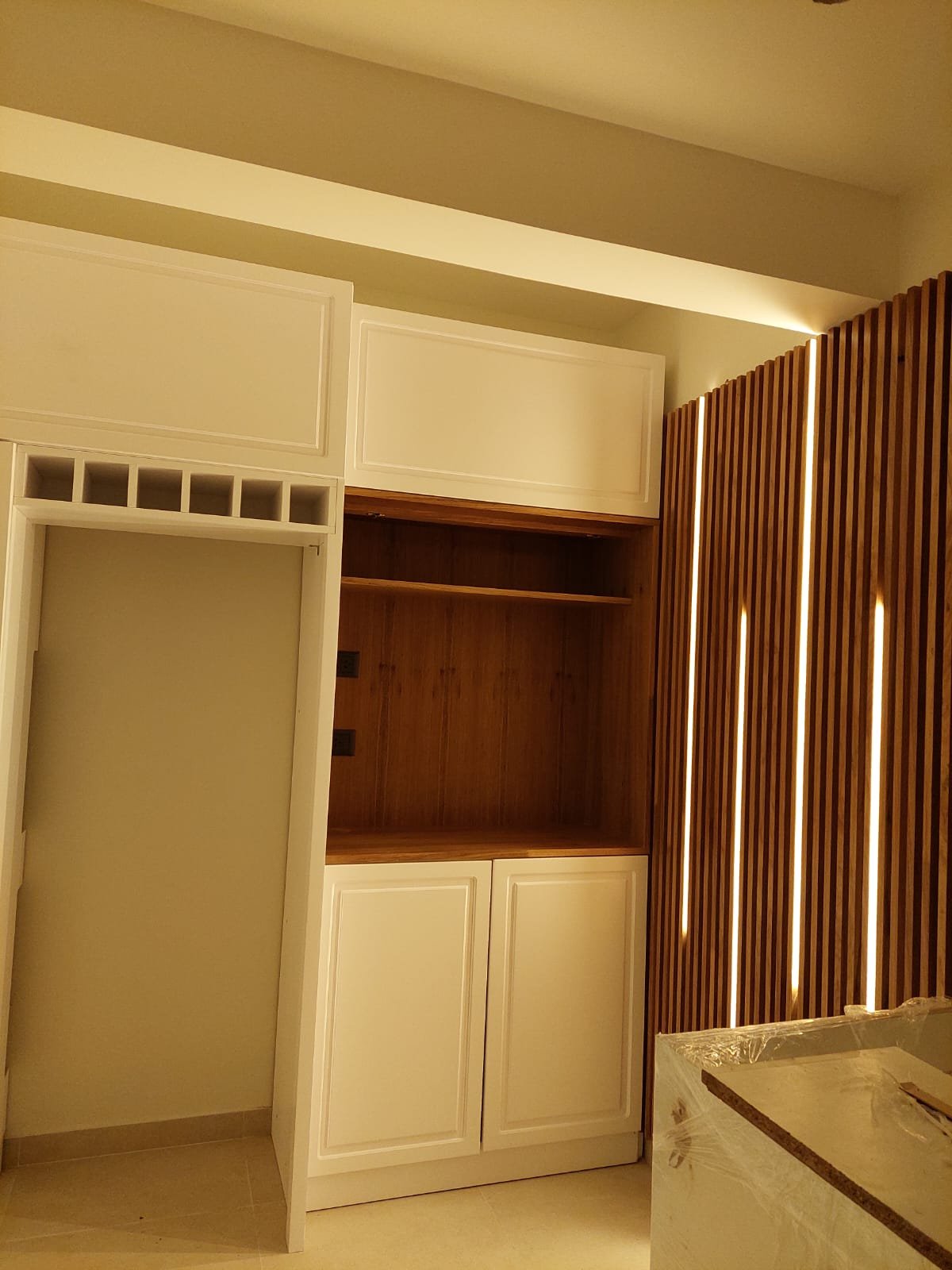 Cocina Caballito 3, avance de obra