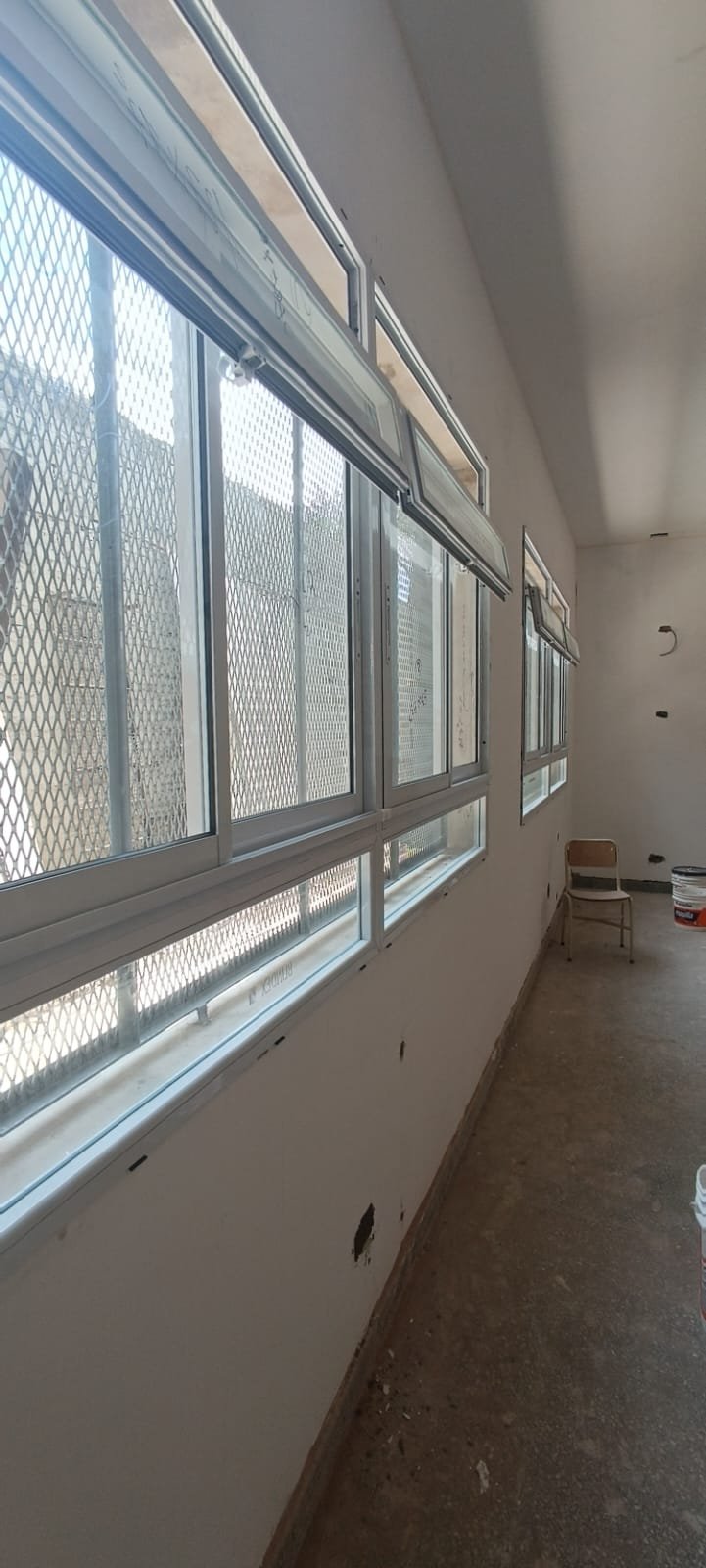 Escuela La Salle Florida, obra en ejecución