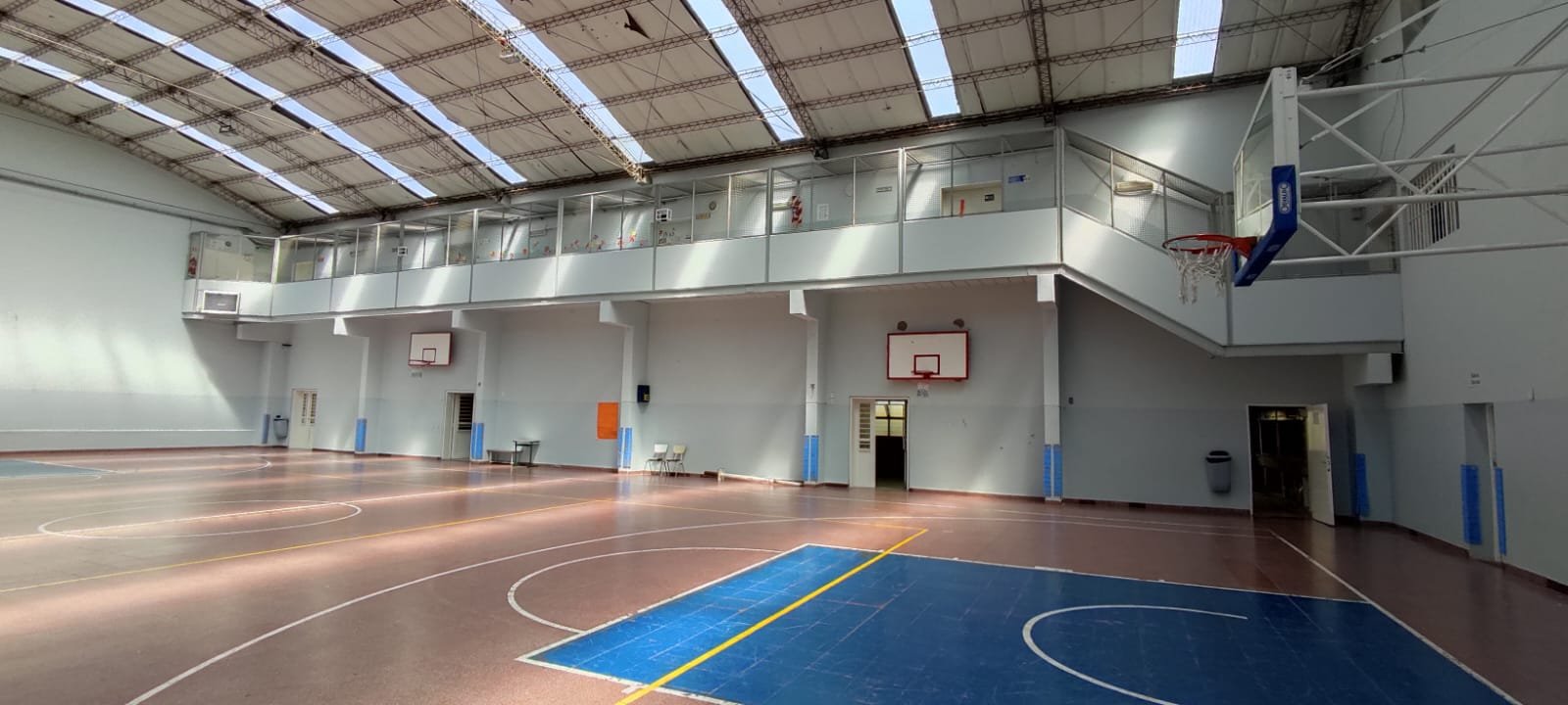 Escuela La Salle Florida, obra en ejecución