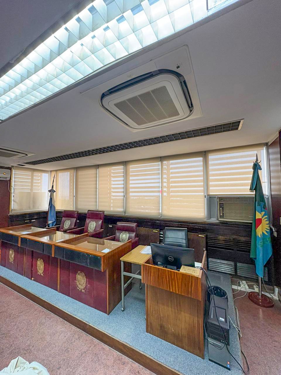 Obras en sedes del Poder Judicial de Buenos Aires, sector terminado