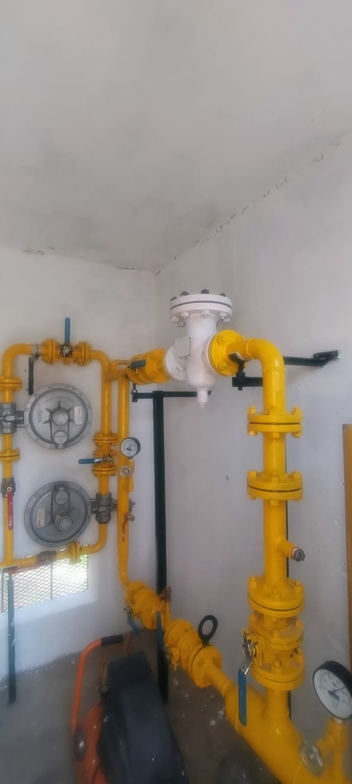 Gasoducto La Salle Catán, obra de instalación de la red